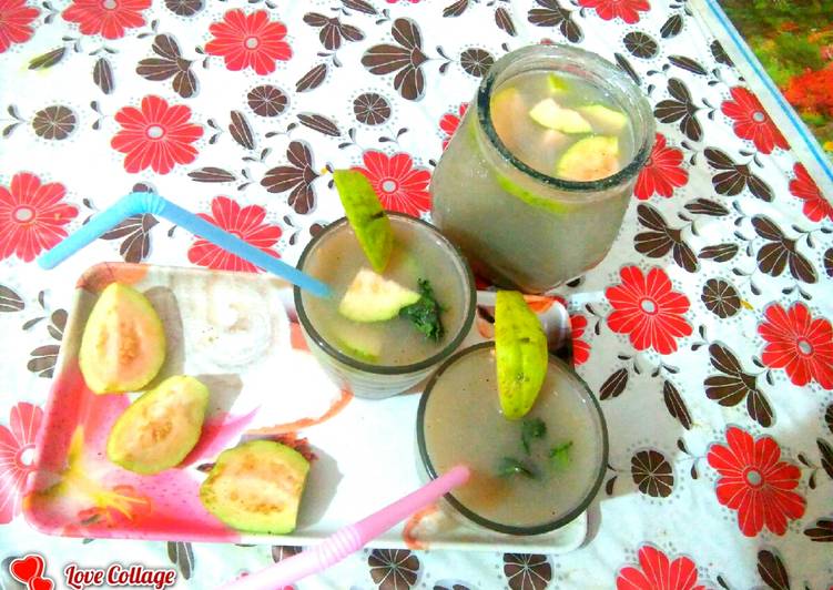 Simple Way to Prepare Homemade Guava juice