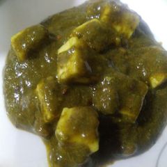 A picture of Palak Paneer Recipe.
