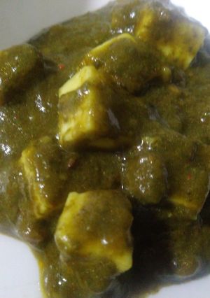 A picture of Palak Paneer Recipe.
