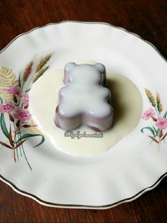 Foto resep Puding Coklat Vla Vanila ala JTT