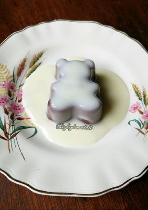 Foto resep Puding Coklat Vla Vanila ala JTT