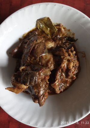 Foto resep Rendang ati ampla simple
