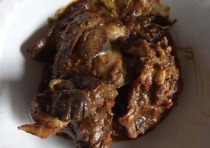 Cara Memasak Rendang ati ampla simple Menu Enak