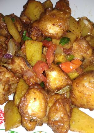 Foto resep Ayam Krispy Saus Blackpeper