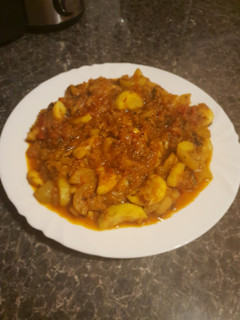 Indiai, cukkini egytálétel (Tori Sabji) recept fotója