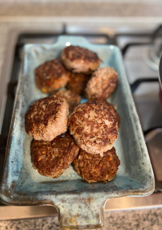 Una foto de Hamburguesas caseras aptas APLV