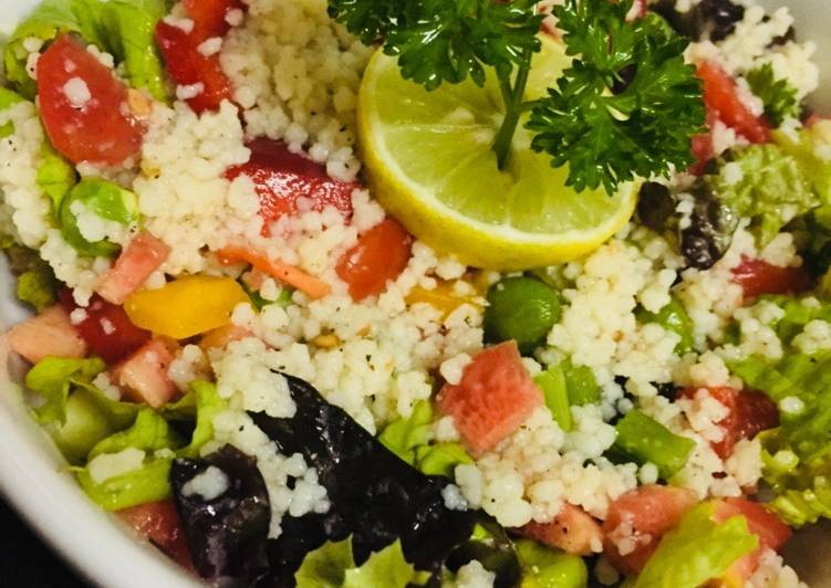 How to Prepare Quick Couscous salad