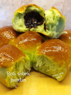 Foto resep 84.Roti sobek pandan