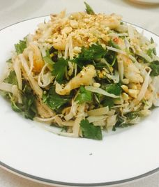 nộm tôm một nắng