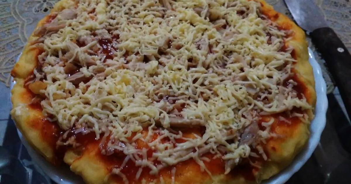  Resep  Pizza  Teflon Empuk  Mengembang oleh Raelita Cookpad