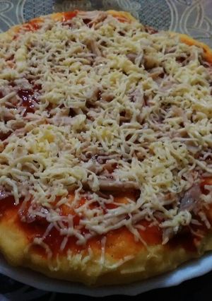 Foto resep Pizza Teflon Empuk Mengembang