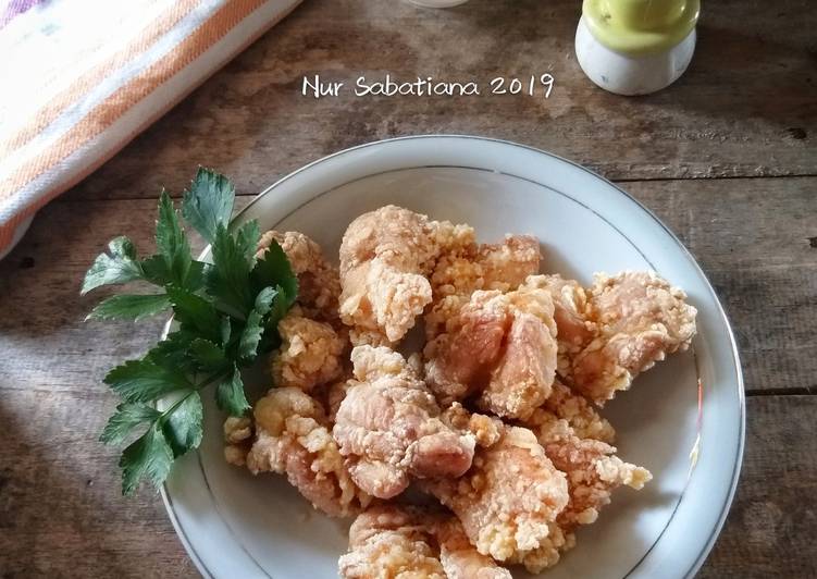 Resep Chicken Kaarage, Bikin Ngiler