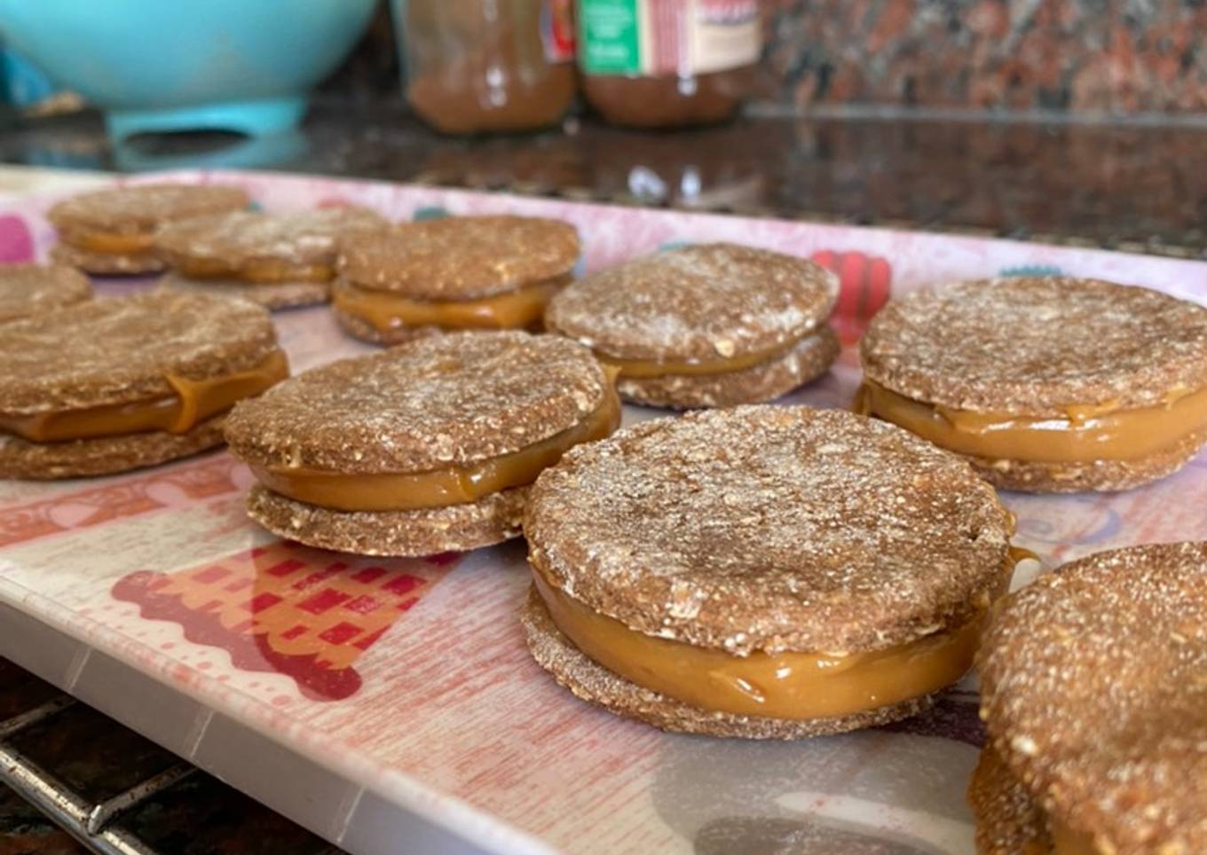 Alfajores saludables🌱🥜