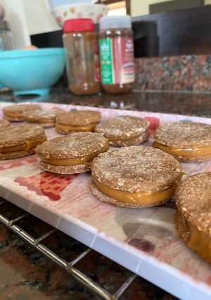 Una foto de Alfajores saludables🌱🥜