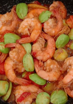 Foto resep Udang masak Pete