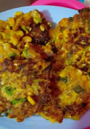 Foto resep Dadar jagung panggang teplon