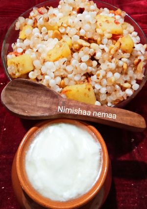 साबूदाना खिचड़ी (sabudana khichdi recipe in Hindi) रेसिपी मुख्य फोटो