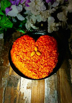 A picture of Carrot Halwa Cake.