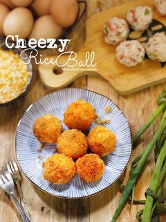 Foto resep Cheezy Rice Ball