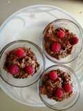 Arroz con leche de amaranto y chocolate