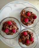 Arroz con leche de amaranto y chocolate