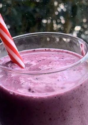 A picture of Blueberry Smoothie.