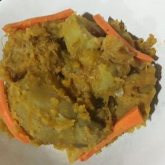 Sweet potatoes porriage A picture of Sweet potatoes porriage.