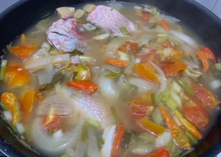 Resep Kakap Merah Kuah Asam, Sempurna