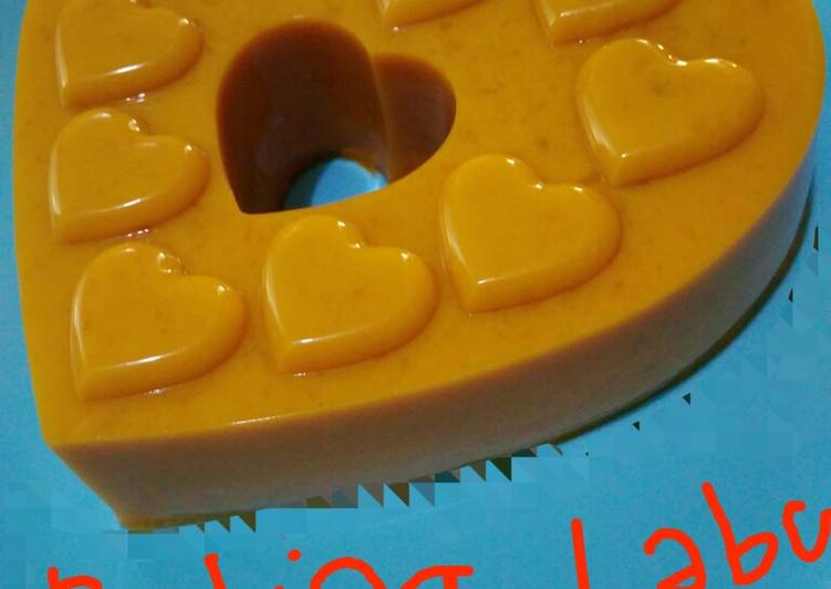 Bahan Puding labu kuning | Langkah Membuat Puding labu kuning Yang Enak dan Simpel