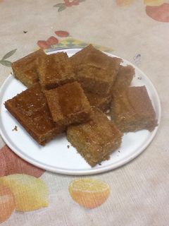 صورة لوصفة بسبوسة التمر