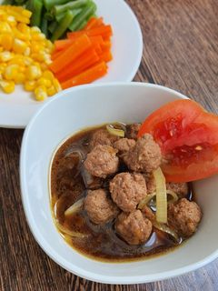Foto resep Bestik Bola Daging