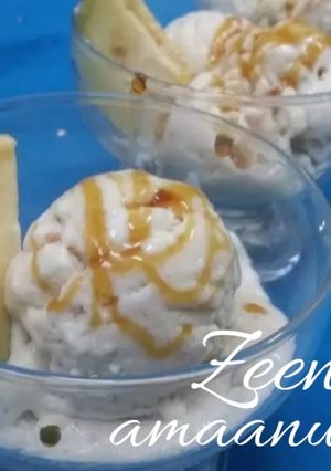 A picture of Guava Ice Cream.