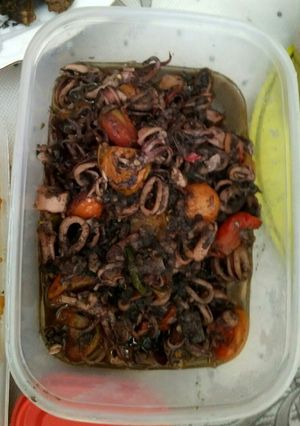 Foto resep Cumi hitam