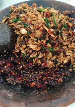 Foto resep Tuna  pedas sambel terasi