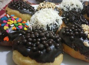 Foto resep Donat Kentang glaze homemade