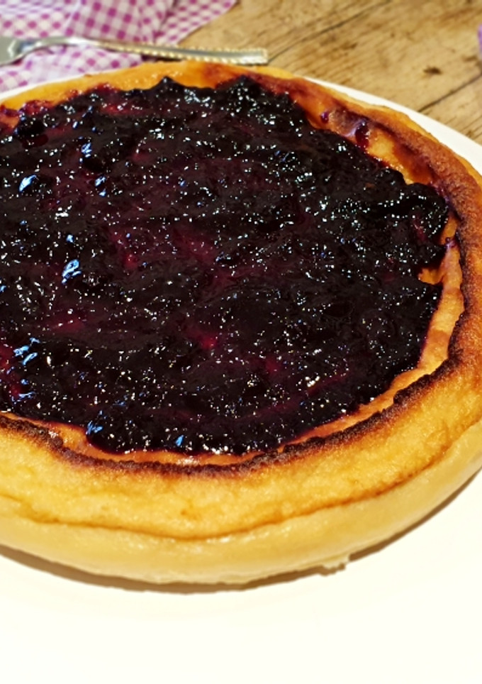 Una foto de Tarta o pastel de yogur natural