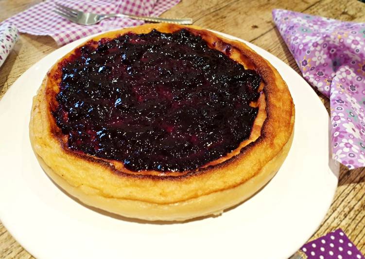 Tarta o pastel de yogur natural