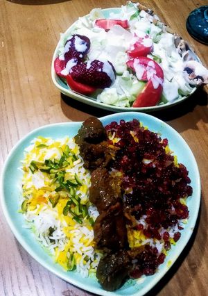 عکسی از دستور قیمه نثار جاااااان