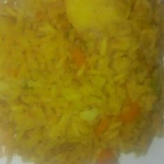 A picture of Rice &potatoes.
