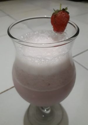 Foto resep Jus Strawbery #BikinRamadhanBerkesan