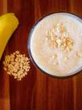 Smoothie de banana y avena