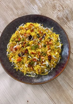 A picture of Coconut Rice.