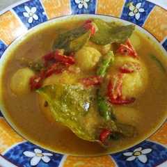 A picture of Telur Bumbu Terasi + Kunyit.