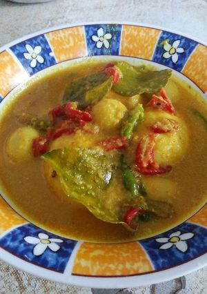 Foto resep Telur Bumbu Terasi + Kunyit