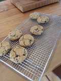 Peanut butter oatmeal cookies