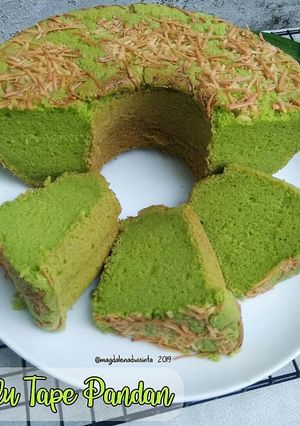 Foto resep Bolu Tape Pandan
