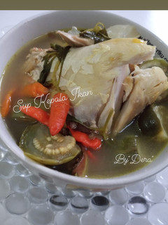 Foto resep Sup Kepala Ikan palembang