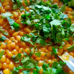 Boondi sabzi A picture of Boondi sabzi.