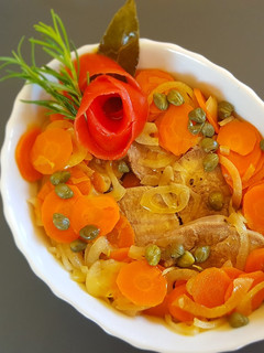 Una foto de Lengua de vaca, al escabeche