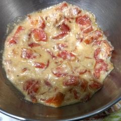 A picture of Carrot dish🥕🥕🥛, sugar free ❤️.
